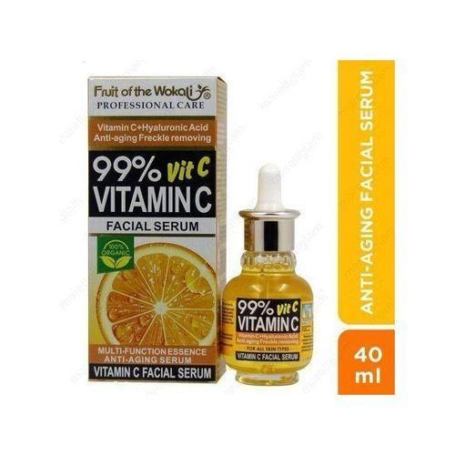 Fruit Of The Wokali 99% Vitamin C Facial Serum-40ML Glow. Hydrate. Protect.