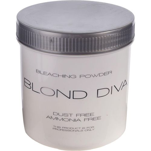 BLOND DIVA Dust & Ammonia Free HAIR Bleaching Powder, This Patented Formula Helps You Achieve Beautiful Blond Hair Results Without Ammonia