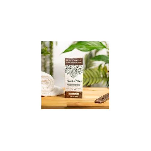 Tints of Nature Henna Cream Semi-Permanent Hair Dye Colour Dark Brown