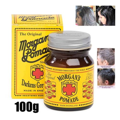 Pomade Hair Darkening Pomade 100g - Permanently Darkens Grey Hair