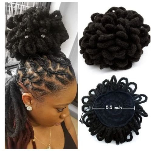 Soft Dreadlock Look Ponytail + FREE Gift