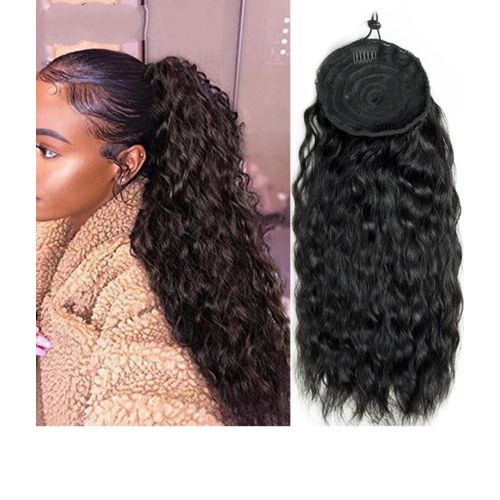 18' Curly Ponytail Hair Extension + Free Gift
