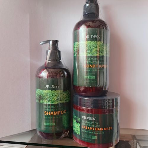 Pack of Rosemary oil shampoo & Conditioner & Creamy hair mask