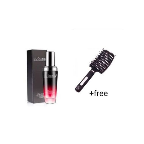 Luodais Serum For Human Hair, Wig & Weave + Free Wig Detangling Brush