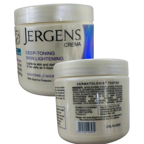 Jergens CREMA Deep Toning Skin Lightening nk