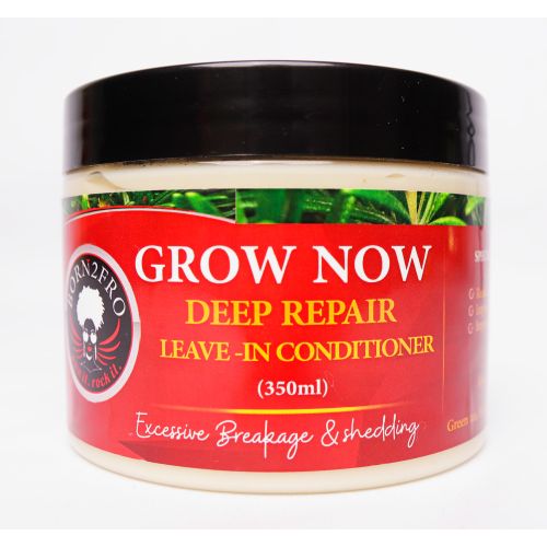 Born2Fro Grow Now Deep Repair Leave-In Conditioner (250ml)