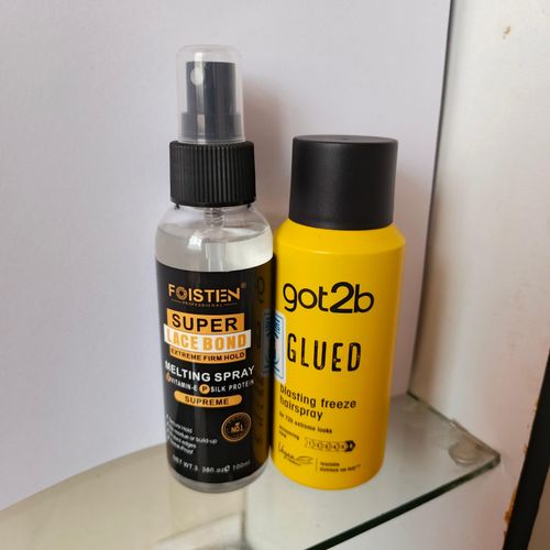Got2be blasting freeze glue spray + FREE Lace melting spray