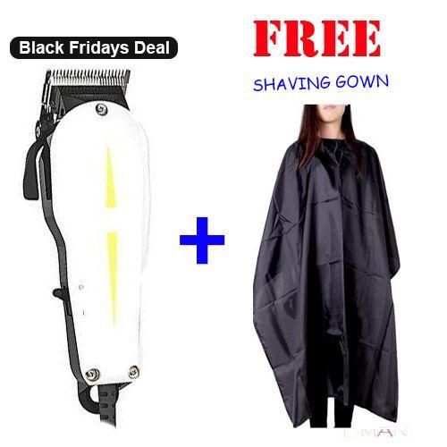 Geemy Hair Cut 1021/Shaving Kinyozi Machine + FREE Shaving Gown