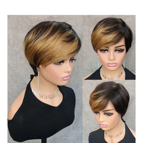 Ombre Short Wig Pixie Bob Wig + FREE Gift Inside!!!