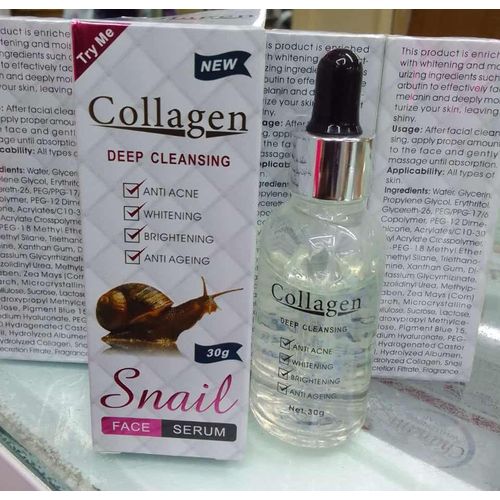 Collagen Snail Face Serum , Whitening, Brightening,Anti -Acne and Anti-aging