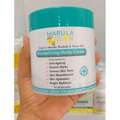 Marula Glow Revitalizing Hydrating Body Cream With Baobab & Tissue Oils