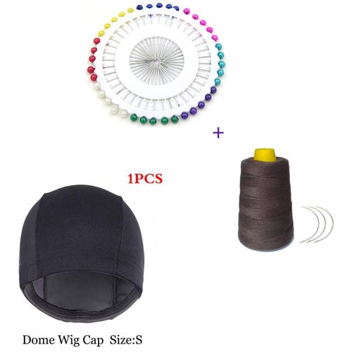 Wig Making Dome Wig Cap + Thread + Needles + Pins