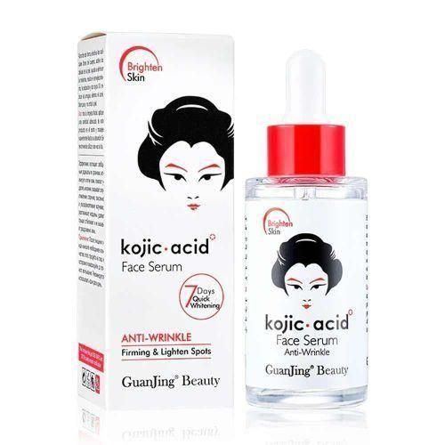 Guanjing Kojic 7days whitening Acid ANTI-WRINKLE Face Serum -40ml