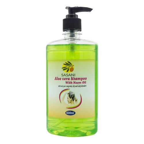 Sasani Aloe Vera Shampoo With Neem Oil 600ml