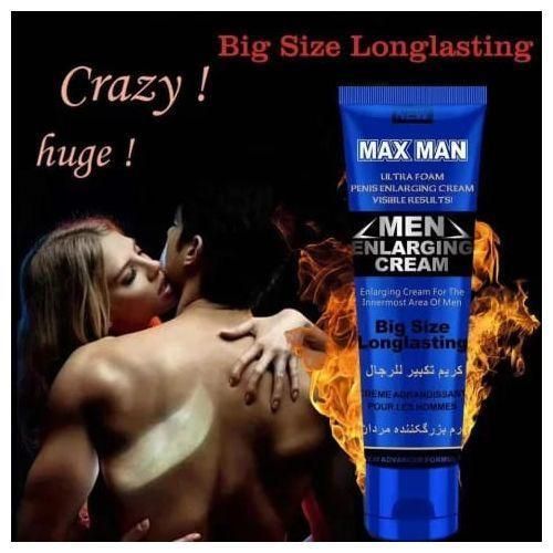 Maxman Blue Gel Penis Enlargement Erectile Dysf And Delay