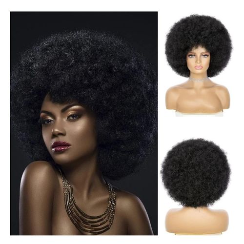 Afro Wig - Black