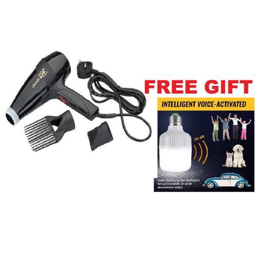 Ceriotti 3000 Blow Dry Hair Dryer + FREE Voice Or Clap Activated Bulb
