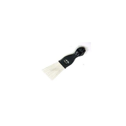 Afro Hair Pick-afro Pick Comb-black Metal
