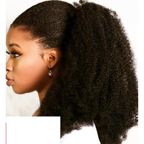 Female Curly Bun Ponytail Extension