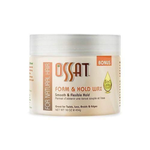 Ossat Naturals 454g Form & Hold Wax Ossat For Natural Hair
