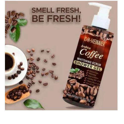 DR MEINAIER Arabica Coffee Shower Gel Whitening Cleansing Scrub - 500ml