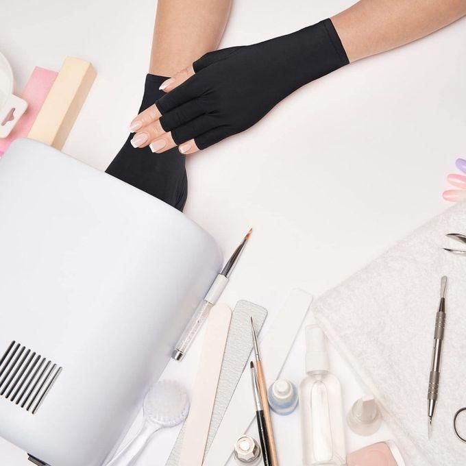 1 Pair Anti-UV Nail Gloves