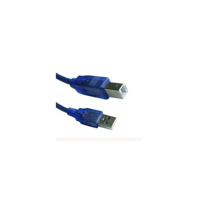 1.5m USB-A to USB-B 2.0 Charging and Data Transfer Printer Cable