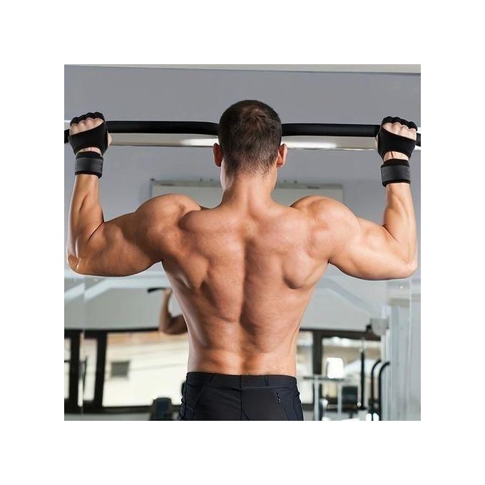 1 Pair Weight Lifting Training Gloves – Men’s Fitness Sports