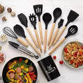 11Pc Silicone Cooking Tool Set