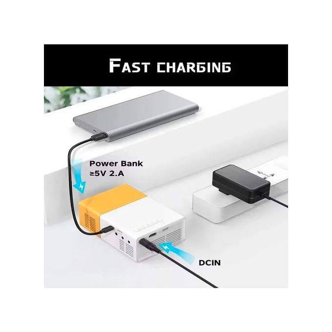 1080P Portable Mini Projector – LED Home Projector YG300