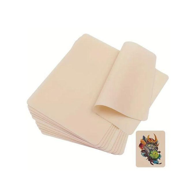 10pcs Double-sided Tattoo Practice Skin Sheet