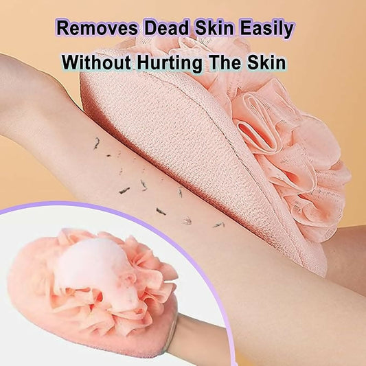 2in1 Exfoliating gloves