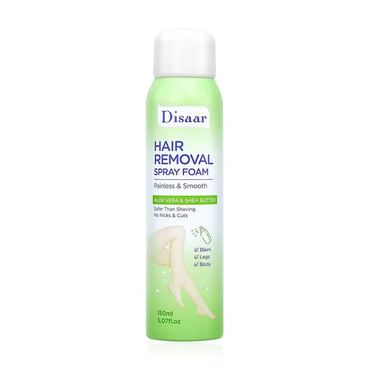 Disaar Hair Removal Spray Foam – Aloe Vera & Shea Butter
