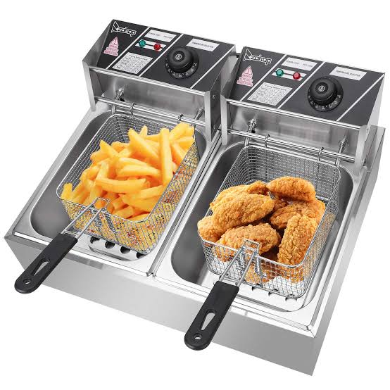 12Litres double deep fryer- Own great