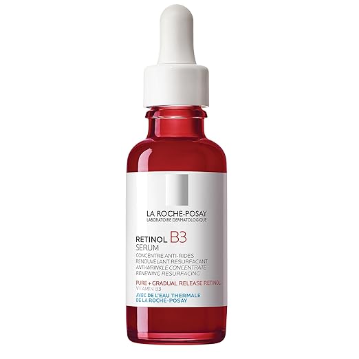 La Roche-Posay Pure Retinol Face Serum with Vitamin B3, Anti Aging Face Serum for Lines, Wrinkles & Premature Sun Damage to Resurface & Hydrate, Suitable for Sensitive Skin, 30ML/1.0 Fl. Oz
