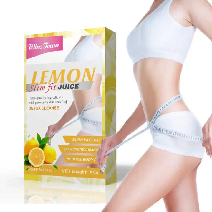 Lemon Slim Fit Juice Wins Detox Cleanse, Flat Tummy Beauty- Wins Town