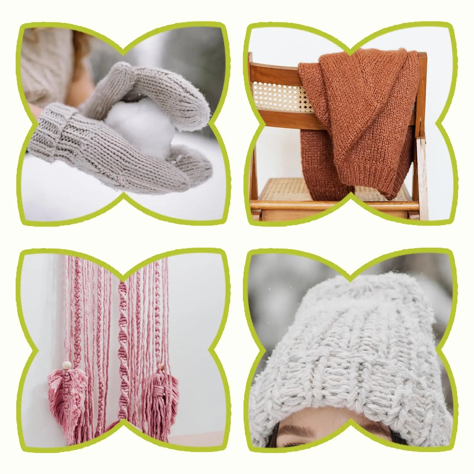 100pc Knitting and Crochet Kit