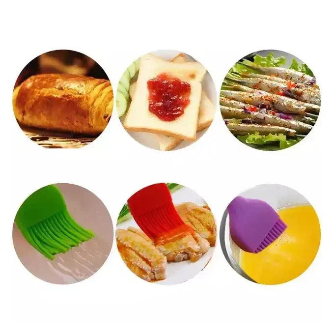 26cm Silicone Heat Resistant Oil Brush -1PC
