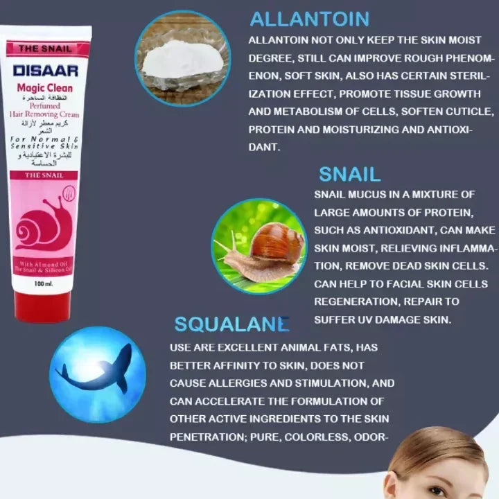 Disaar Natural Magic Snail Almond Oil
