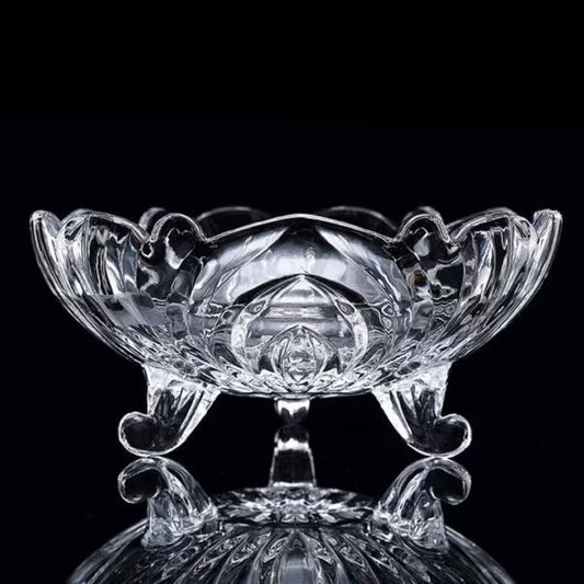 Decorative Glass Bowl 24.5cm