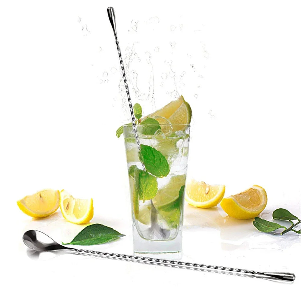 Steel Cocktail Stirring Spoon – 30cm