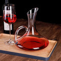 1.8L Glass Wine Carafe with Handle